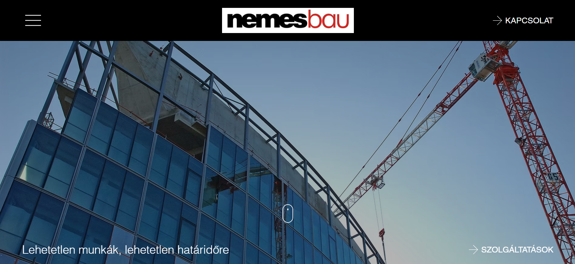 Nemesbau — elkészült weboldal